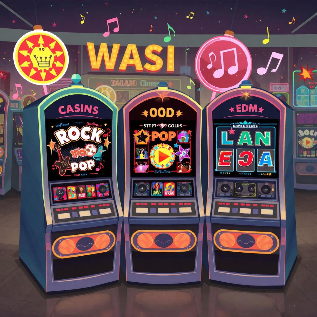 Slot Bertema Musik: Main Dengerin Lagu Rock, Pop
