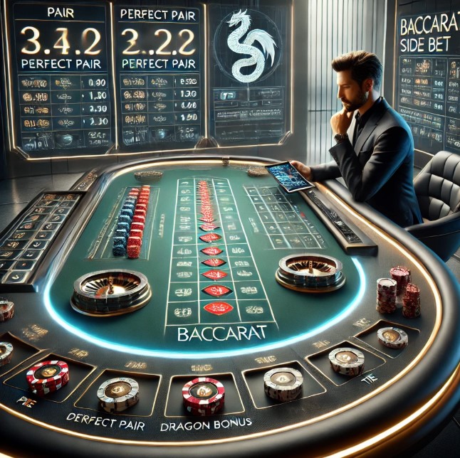 Strategi Side Bet di Baccarat Modern